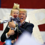 As pessoas do Partido Republicano choram o "papai" Trump ajuda com as cidades assustadoras