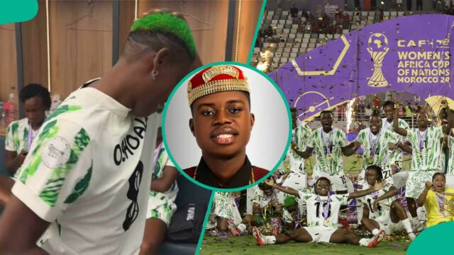 Assista: Asisat Oshohela e nos colegas de equipe dos Falcons fecharam o Lagos Club depois que a explosão de Peller então por ignorá -lo

