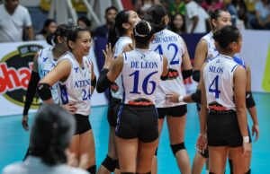 Ateneo Falls como USC faz um retorno no SSL Cebu O Ateneo Blue Eagles reage depois de perder para a Universidade de San Carlos, na perna de Cebu da Super League (SSL) da Shakey (SSL), no sábado. USC