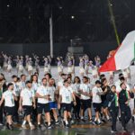 Os organizadores, a atleta de orientação italiana Mattia Debertolis desabou durante a competição após o colapso dos Jogos Mundiais na cidade de Chengdu China, disse ele.