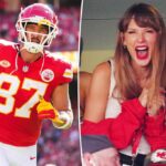 Atualizações ao vivo Taylor Swift: A cantora deixou seus colegas da equipe de Travis Kelce Starstruck durante seu primeiro jogo de Chiefs