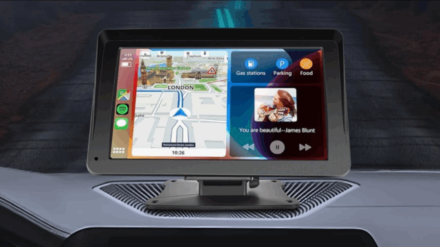 Podofo portátil Playero Wireless CarPlay Android Auto