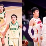 A Austrália e a China estão lutando pelo Campeonato da Copa da FIBA de 2025.