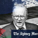 Austrália para reconhecer a Palestina. De modo que tanto as recompensas das acusações israelenses