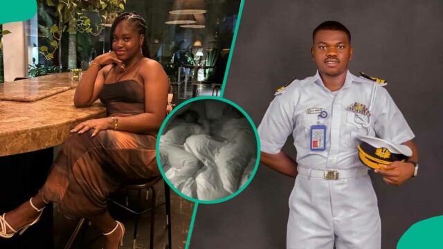 BBN S10: Drama e Tracy rapidamente remove a mão de Kuture depois que ele tocou a cintura na cama, "e choque"

