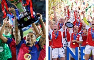 Ballon D’Or 2025: Champion La Liga Barcelona, vencedora da UCL for Women Arsenal, nomeada para o Clube of the Year Ballon D'Or 2025: Champion La Liga Barcelona, vencedora da UCL for Women Arsenal, nomeada para o Clube of the Year