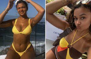 “Bancos estrangeiros” chutes quentes em Bobison Beyilo Porto Rico Tiro quente de Madison Bale