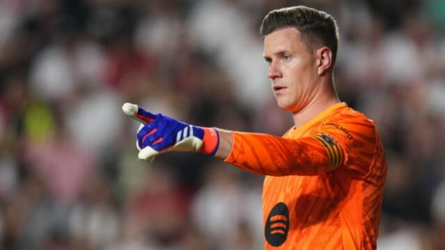 Barcelona retirou o pneu do capitão de Marc-Andre Ter Stegen, por quê?

