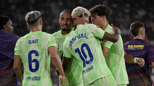 Barcelona termina o ressurgimento tardio da vitória contra o Levante 

