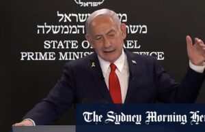Benjamin Netanyahu diz que é feio “e australiano se junta a outros na Palestina Stitchoodod Benjamin Netanyahu diz que é feio "e australiano se junta a outros na Palestina Stitchoodod