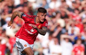 Benjamin Sesko fez uma previsão de Bruno Fernandes no Guy United, que atualmente se tornou realidade Benjamin Sesko aquece em Craven Cottahe