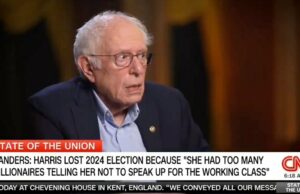 Bernie Sanders diz que a influência de “pessoas muito ricas” causou uma derrota de Kamal Harris em 2024. Ano: “Brotoado e corrupto” | Vídeo Nomeado pelo presidencial democrata, o vice -presidente americano Kamal Harris chega para falar no palco, porque ele admite eleições, na Howard University 06. Novembro de 2024. Em Washington, DC (Crédito: Kent Nishimura / Getty Images)