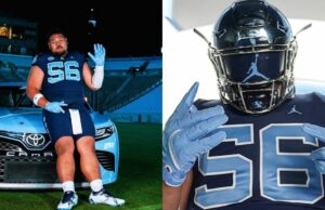 Bill Belichick toma ótimas medidas de recrutamento contra Lincoln Riley e Danning por cometer a UNC com a classe 2026 do DL de três estrelas. March Madness Logo