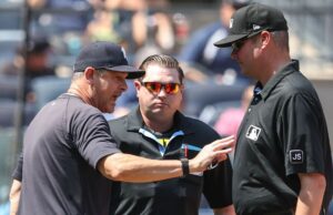 Boone, do Yankees, expulso pela quinta vez nesta temporada Boone, do Yankees, expulso pela quinta vez nesta temporada