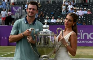 “Bopped!” – Tommy Paul repreende seu noivo Paige Lorenze de uma maneira divertida porque chama a atenção para Carlos Alcaraz. Seção de comentários