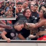 Brawl explode entre os fãs durante a WWE Summerslam em NJ
