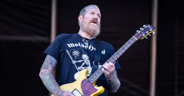 Brent Hinds de Mastodon.