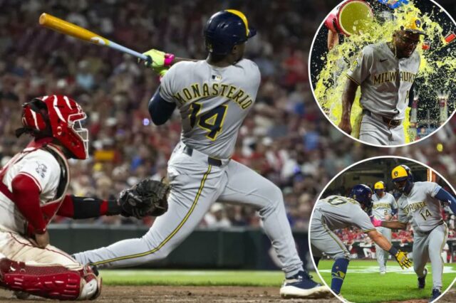 Brewers estabeleceu um recorde de franquia em uma única temporada com 14. Uma vitória simples graças a outro retorno

