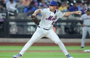 Brooks Raley, de Metts, fez isso depois de retornar da cirurgia Tommy John Brooks Raley organizou a oitava mudança na derrota por 3-2 do Mets com Guardiões em 5 de agosto de 2025.