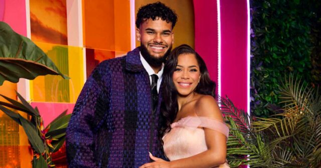 Love Island EUA Vencedores da 7ª temporada Amaya Espinal e Bryan Arenales quebram 2 viagens diferentes 007