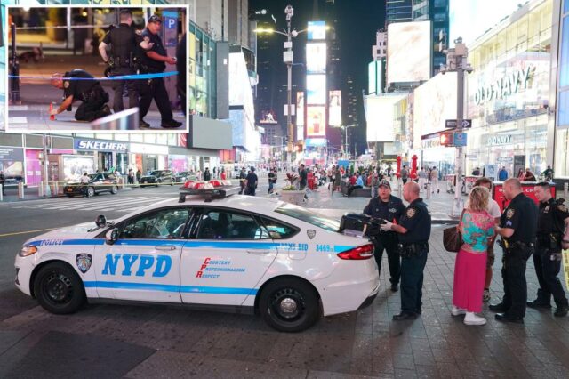 Bullets Over Broadway: Dois observadores inocentes, incluindo turistas, foram baleados na Times Square após a luta

