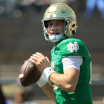 CJ Carr recebe um forte aviso depois de vencer o trabalho de Notre Dame QB