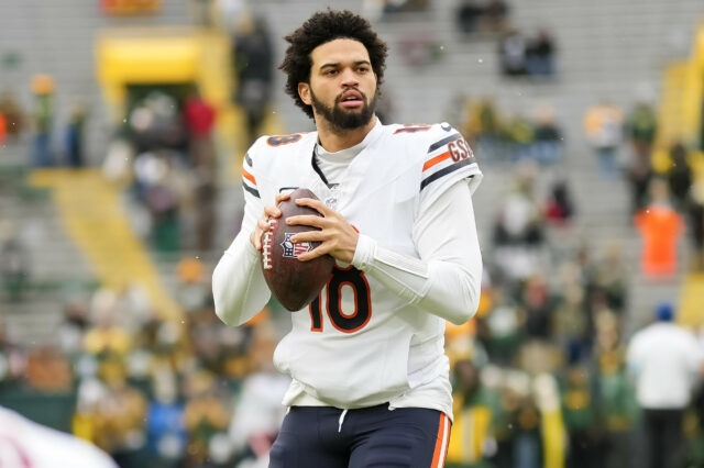 Caleb Williams guarda -roupa alvo de ex -Chicago Bears LB



