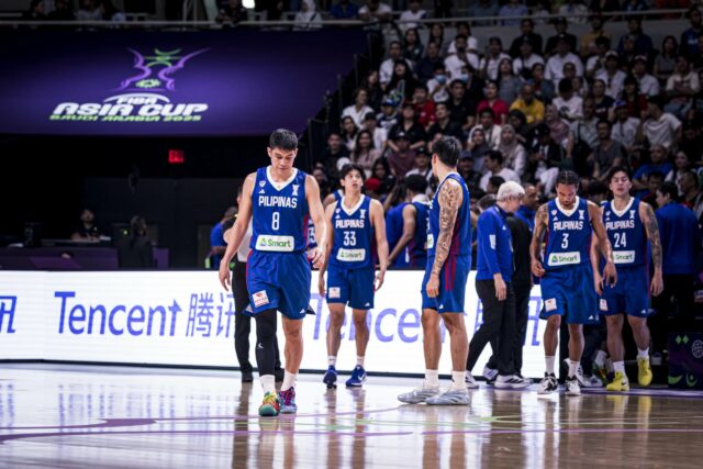 Calvin Ofta Gilas Pilipinas vs Iraque 2025 FIBA Asia Cup