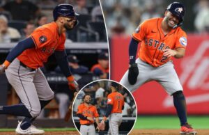 Carlos Correa, Jose Altuve mais uma vez ri com Yankees Carlos Correa, Jose Altuve mais uma vez ri com Yankees