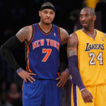 Carmo Anthony derruba Bombshell em Lakers e Kobe Bryant