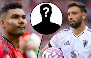 Casemiro e Bruno Fernandez provam o ponto final do homem Utd Star para o mesmo objetivo que “toda a equipe” compartilha sobre uma nova temporada Bruno Fernandez durante a partida amigável antes da temporada entre o Manchester United e o Leeds United da Sratual Arena em 2025 em Solna, Suécia.