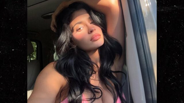 Uma foto quente de Kyi's Jenner