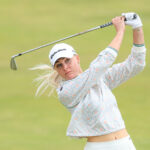 Charley Hull tritura a disputa na terceira rodada 'realmente "aight aight