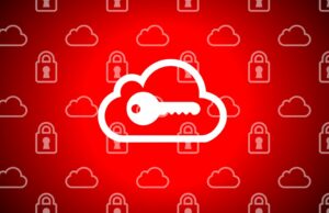 Chefe de espionagem dos EUA: Reino Unido retirou a solicitação de backdoor da Apple An illustration of a key over a cloud icon, background of cloud and lock icons.