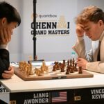 Chennai Grand Masters 2025, 7 Rodada: Keymer vence Liang, para abordar o título; Erigaisi mantida por halteres