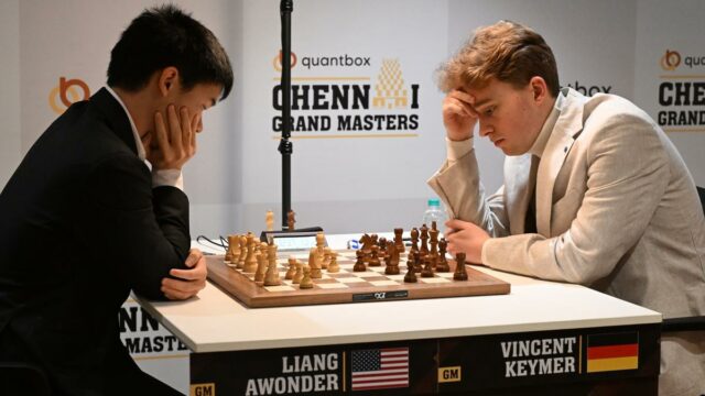 Chennai Grand Masters 2025, 7 Rodada: Keymer vence Liang, para abordar o título; Erigaisi mantida por halteres


