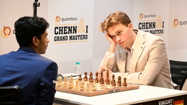 Chennai Grand Masters 2025: Keymer atinge a liderança solo na segunda rodada; Erigaisi aceitou o reboque

