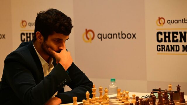 Chennai Grand Masters 2025: Vidit Gujrai errado, perguntando "nitidez"

