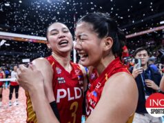 Chery Tiggo e Pldt têm outra chance um do outro Kiannah Micah Reies Pldt PVL na torre.