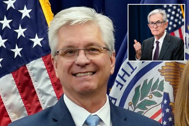 Foto de Christopher Waller, membro do Federal Reserve Governadores.