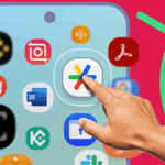O Smart Launcher é executado em um pixel com o Android 13