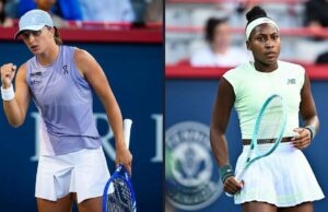 Como o IGA Swiatek pode passar Coco Gauff após o choque do American Open 2025 no Canadá e se tornar o número 2 novamente? Aryna Sabalenka e Iga Swiatek no Qatar Open 2025. (Foto: Getty)