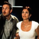 Courteney Cox e o elenco de 'gritos' preocupados David Arquette 'machucaria'