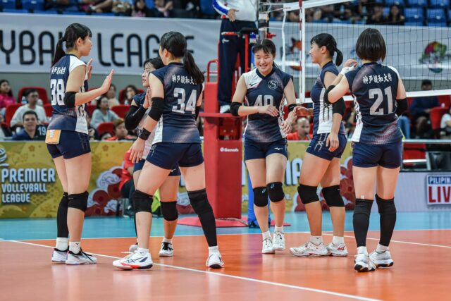 Kobe Shinwa vence o Creamline PVL Invitational