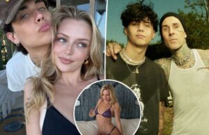 “Creepy” Travis Barker riu de gostar do “desejo pela armadilha” da foto do filho do filho de Landon "Creepy" Travis Barker riu de gostar do "desejo pela armadilha" da foto do filho do filho de Landon