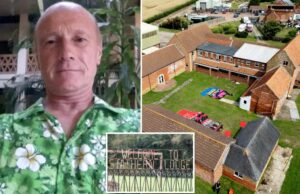 Crianças alimentadas de 76 anos de idade acalmam doces em um acampamento local de verão, enviando 9 para o hospital: argila Vista do acampamento de verão de Stathern Lodge em Leicestershire, Inglaterra, onde oito filhos foram supostamente envenenados.