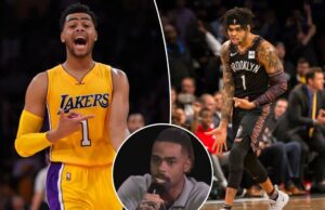 D’Angelo Russell lança a sombra principal da cultura do Lakers enquanto louvava a rede D'Angelo Russell lança a sombra principal da cultura do Lakers enquanto louvava a rede