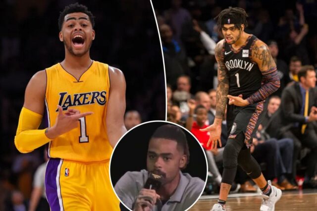 D'Angelo Russell lança a sombra principal da cultura do Lakers enquanto louvava a rede

