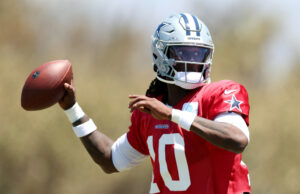 Dallas Cowboys Endriedd discursos em lesão a Joe Milton Dallas Cowboys Endriedd discursos em lesão a Joe Milton