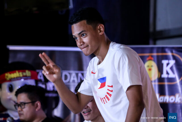 Dalph Panopio solicita o draft de novato no PBA
